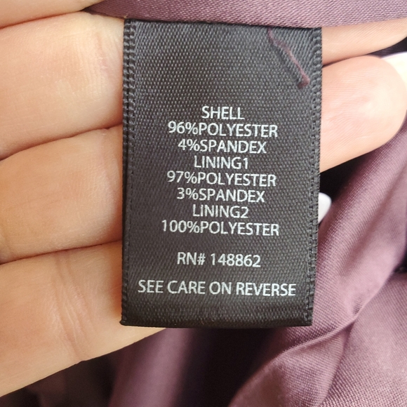 Torrid Blazer Single Button Waist w/ Pockets! Longline Style Mauve 1X - Picture 10 of 13